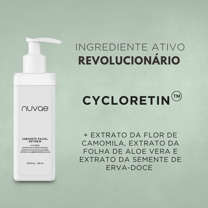 Kit Nuvae Retinew Com Cycloretin Renovação Completa
